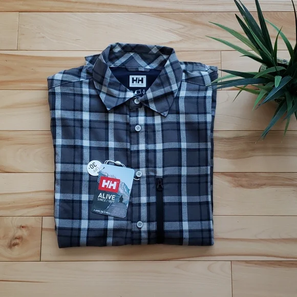 HH - Mens button down long sleeve shirt - Picture 2 of 14